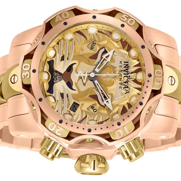 Invicta Reserve Venom Lion Face Swiss Quartz 1000M - Picture 5 of 6